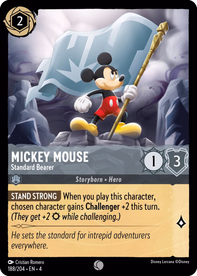 Mickey Mouse — Standard Bearer 188