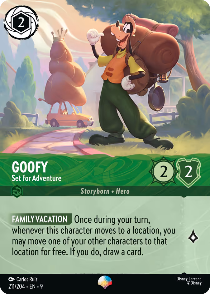 Goofy — Set for Adventure 211