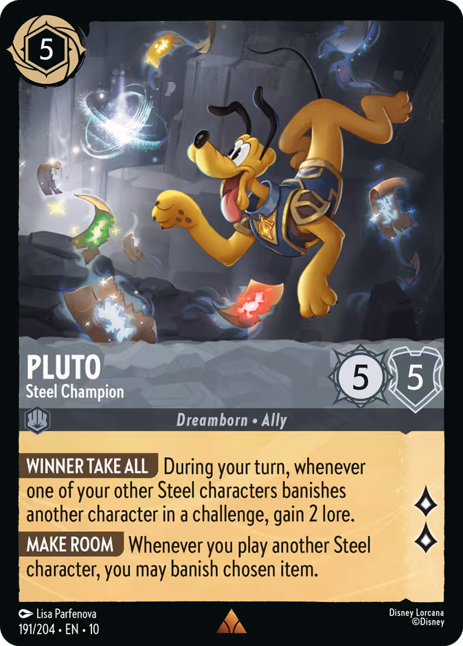 Pluto — Steel Champion 191