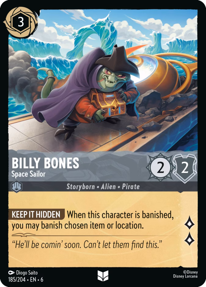 Billy Bones — Space Sailor 185