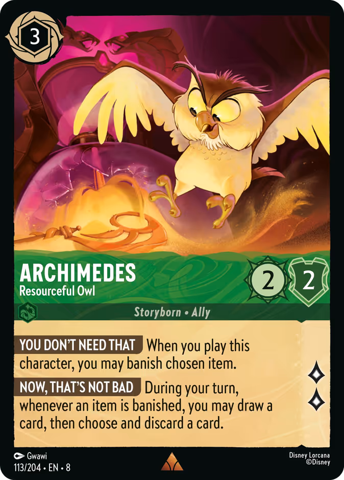 Archimedes — Resourceful Owl 113