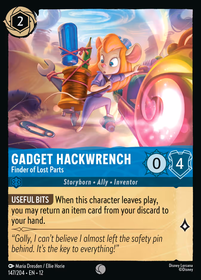 Gadget Hackwrench — Finder of Lost Parts 147