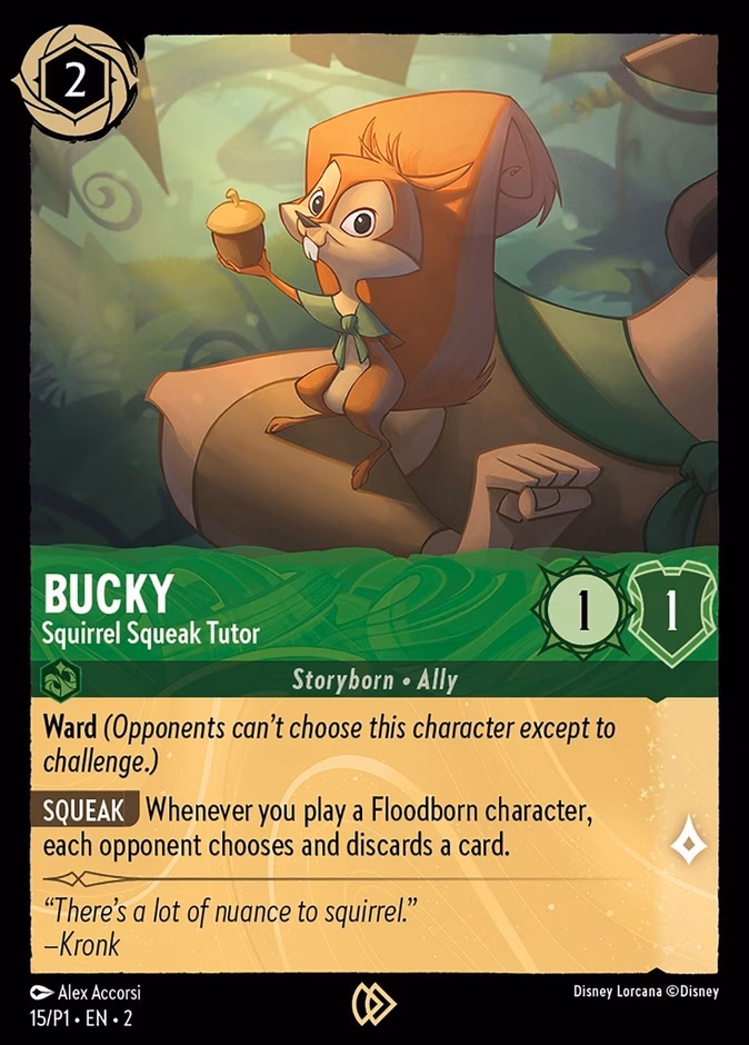 Bucky — Squirrel Squeak Tutor 15