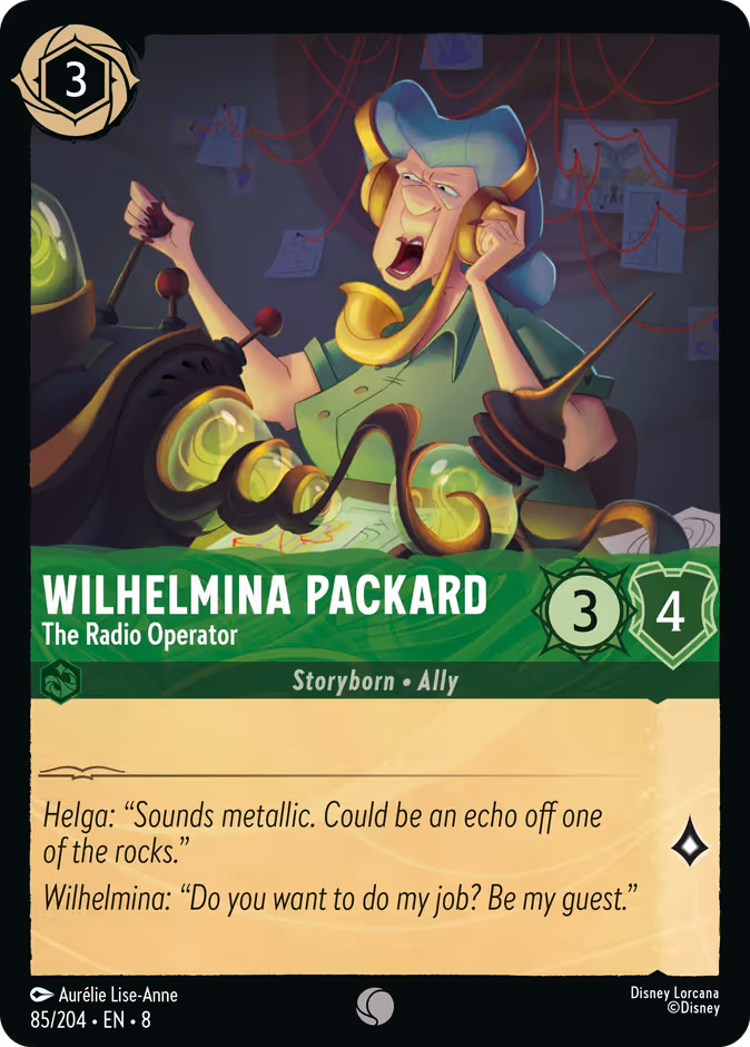 Wilhelmina Packard — The Radio Operator 85