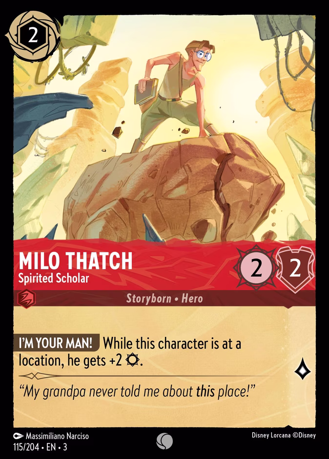Milo Thatch — Spirited Scholar 115