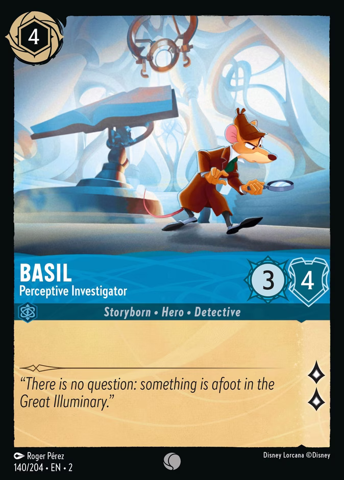 Basil — Perceptive Investigator 140