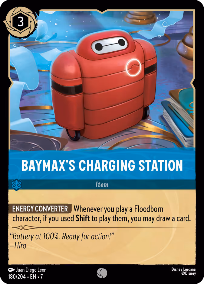 Baymax's Charging Station 180