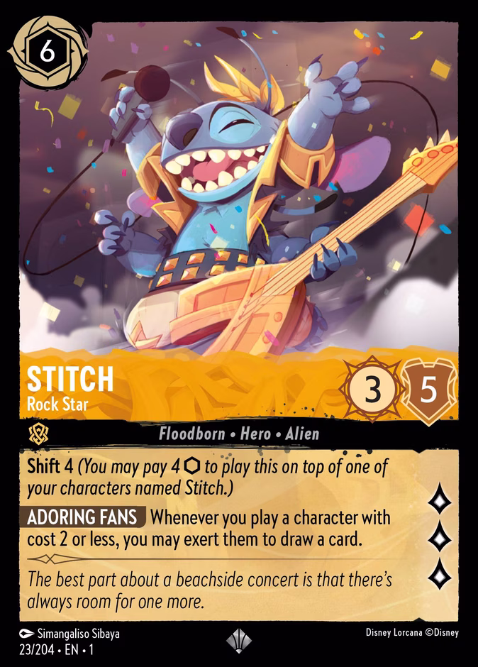 Stitch — Rock Star 23