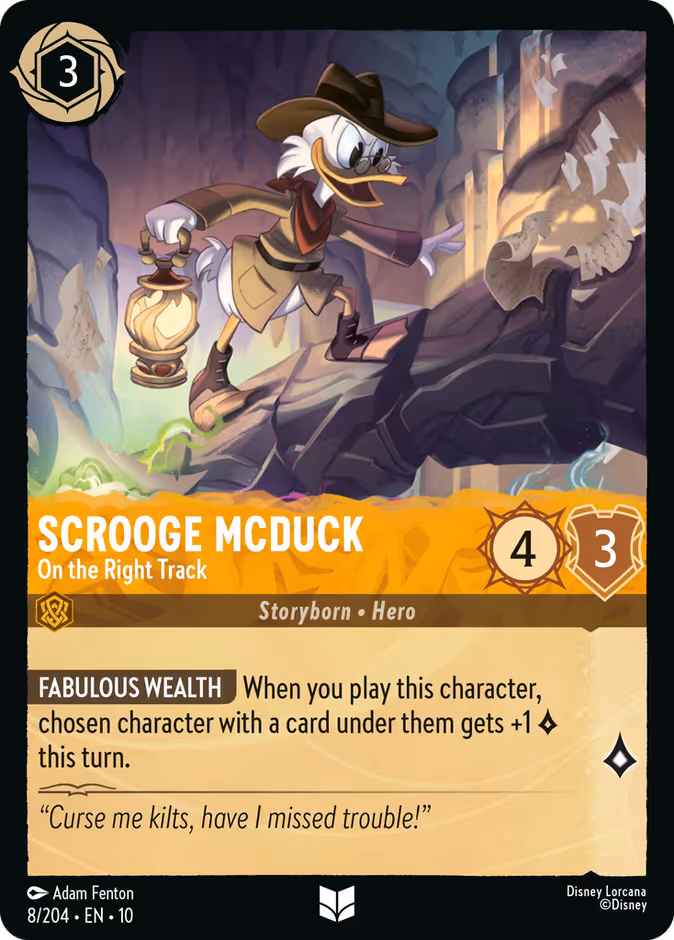 Scrooge McDuck — On the Right Track 8