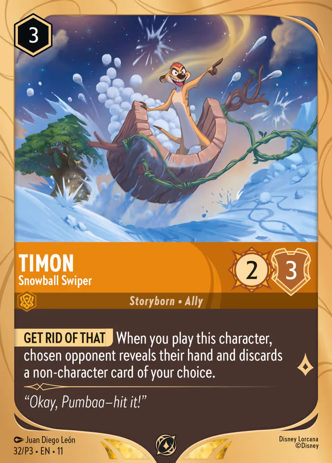 Timon — Snowball Swiper 32
