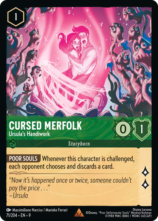 Cursed Merfolk — Ursula's Handiwork 71