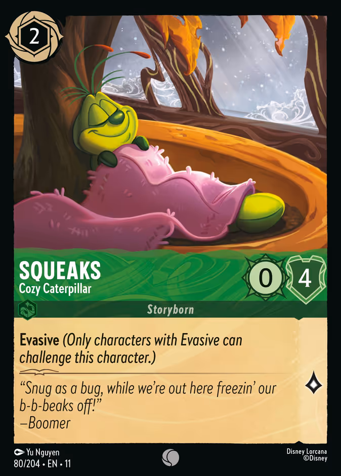 Squeaks — Cozy Caterpillar 80