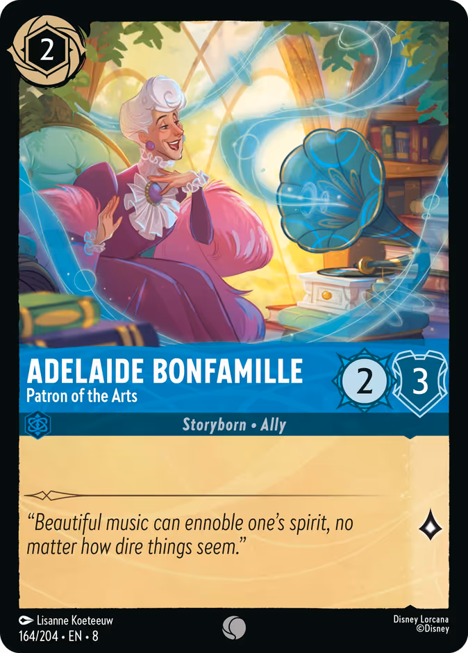 Adelaide Bonfamille — Patron of the Arts 164