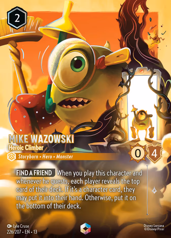 Mike Wazowski — Heroic Climber 226