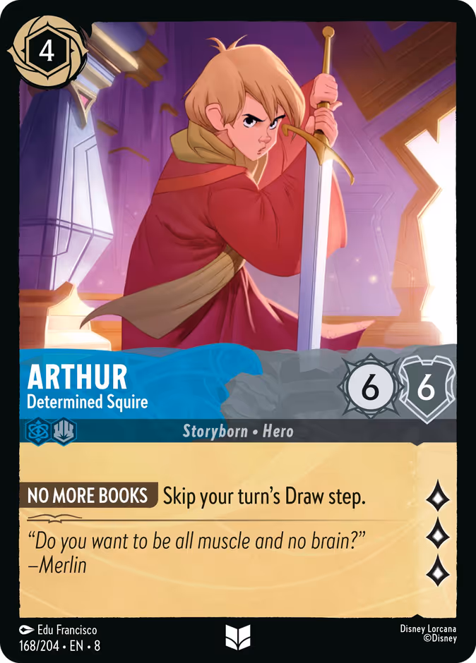 Arthur — Determined Squire 168
