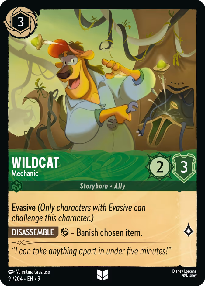 Wildcat — Mechanic 91