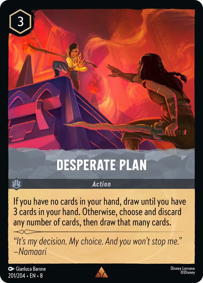 Desperate Plan 201