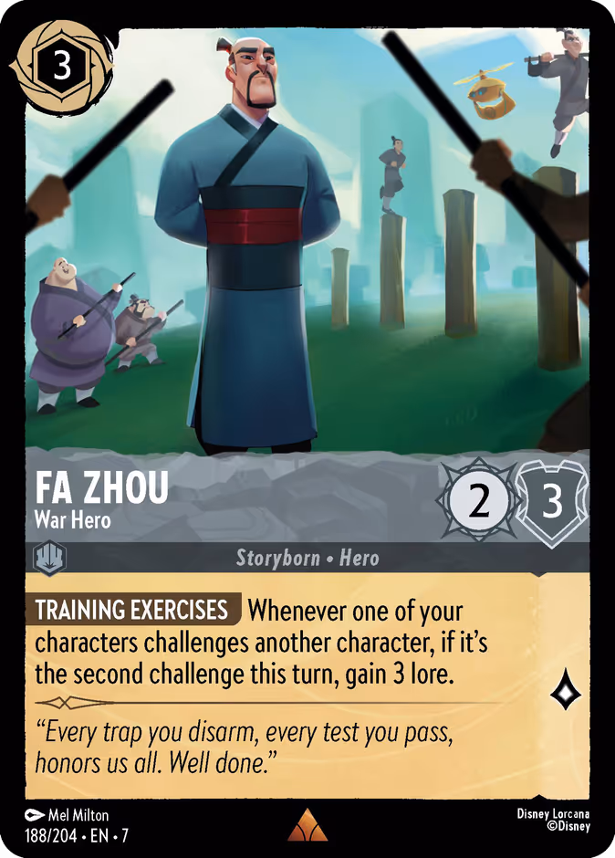 Fa Zhou — War Hero 188