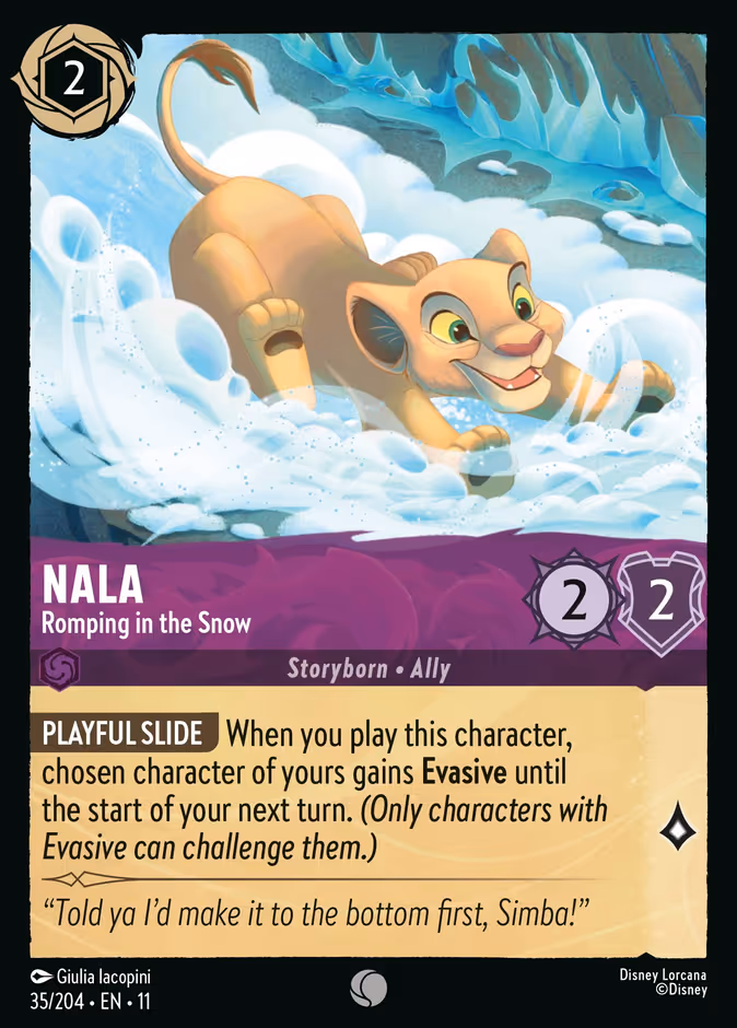 Nala — Romping in the Snow 35