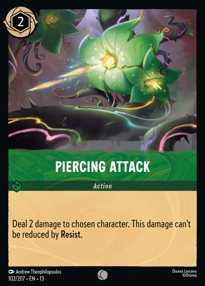 Piercing Attack 102