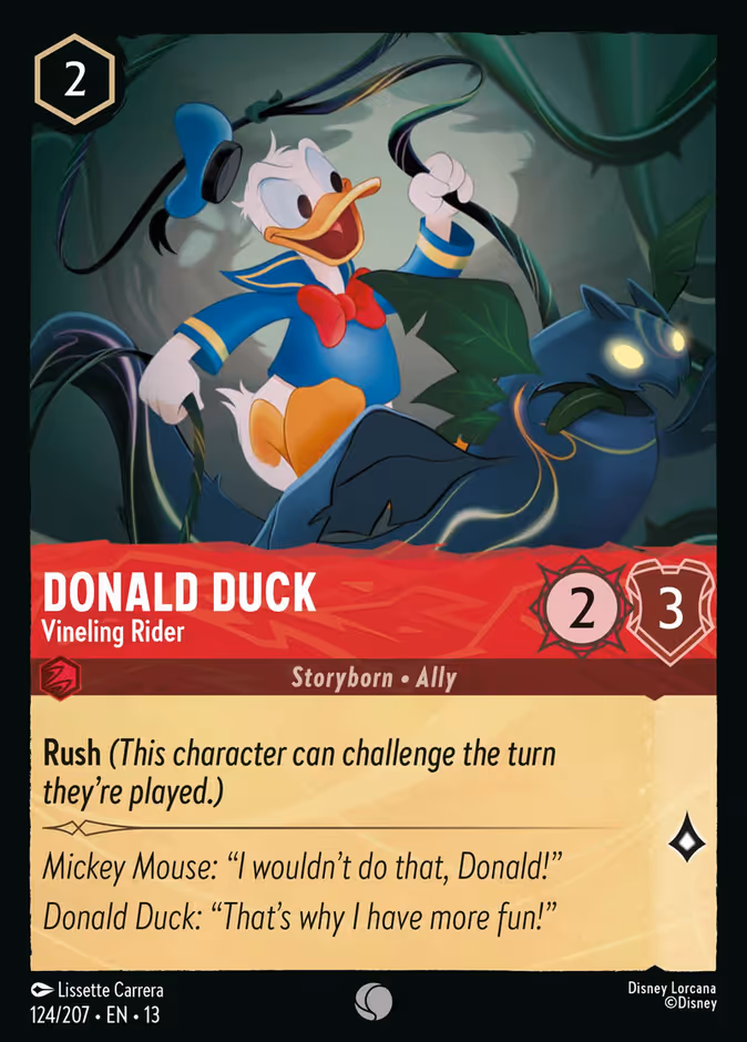 Donald Duck — Vineling Rider 124