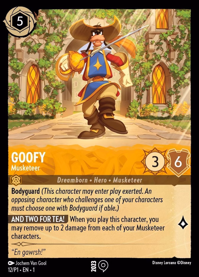 Goofy — Musketeer 12