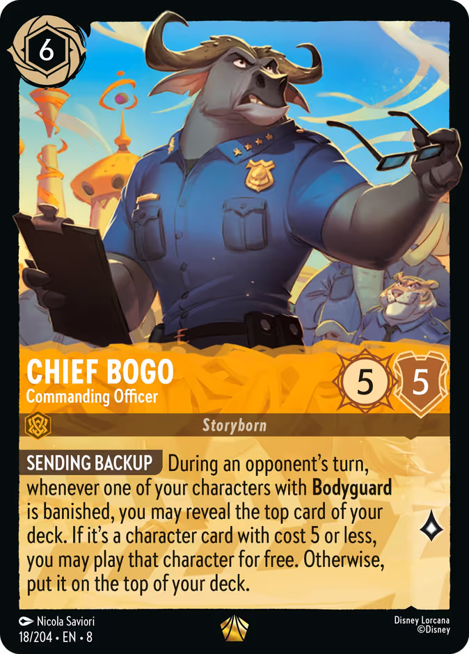 Chief Bogo — Commanding Officer 18