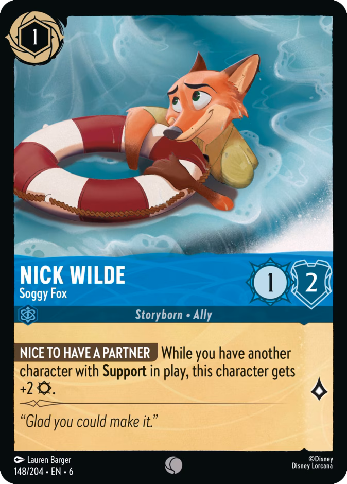 Nick Wilde — Soggy Fox 148