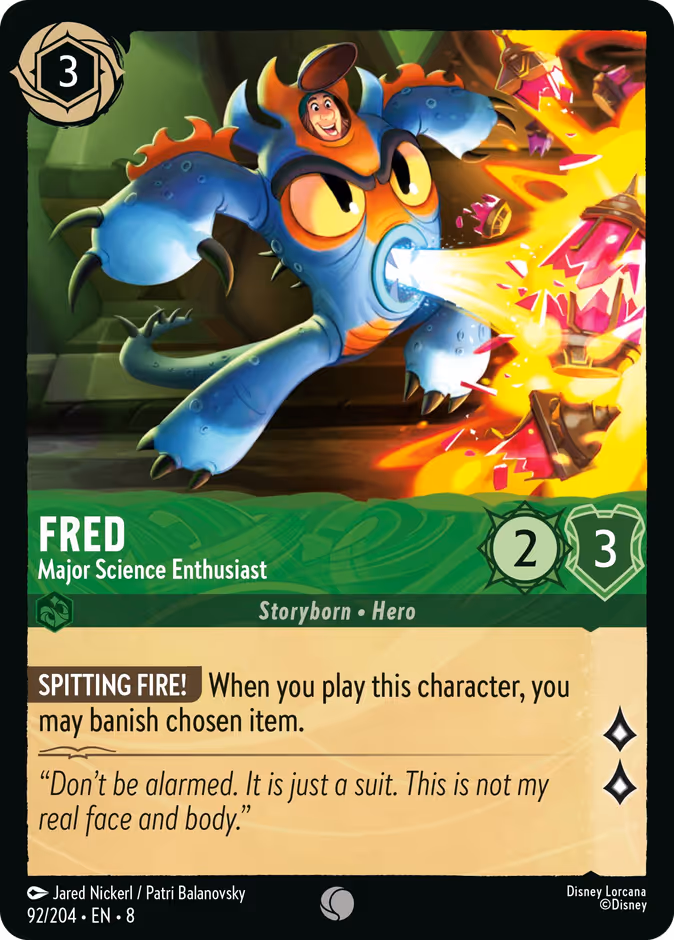 Fred — Major Science Enthusiast 92