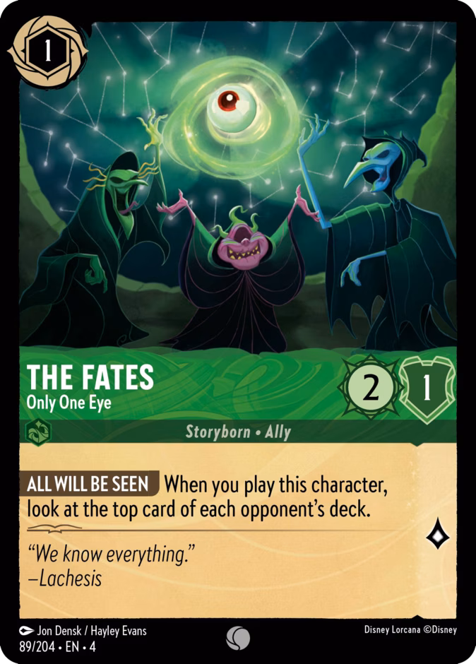 The Fates — Only One Eye 89