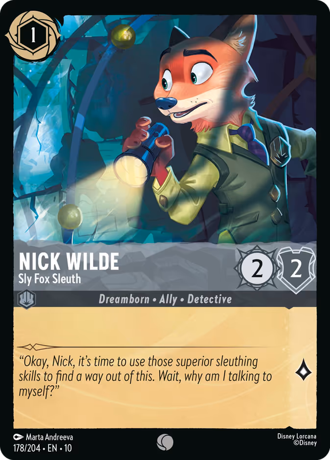 Nick Wilde — Sly Fox Sleuth 178