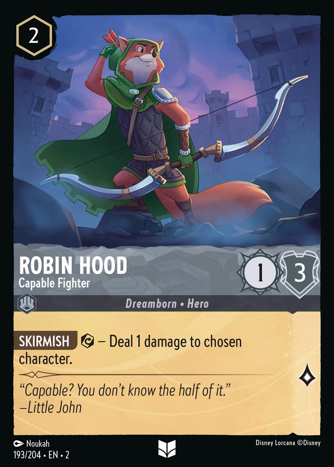 Robin Hood — Capable Fighter 193