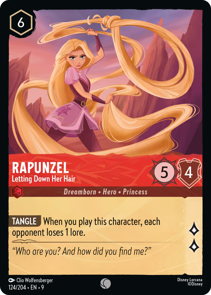 Rapunzel — Letting Down Her Hair 124