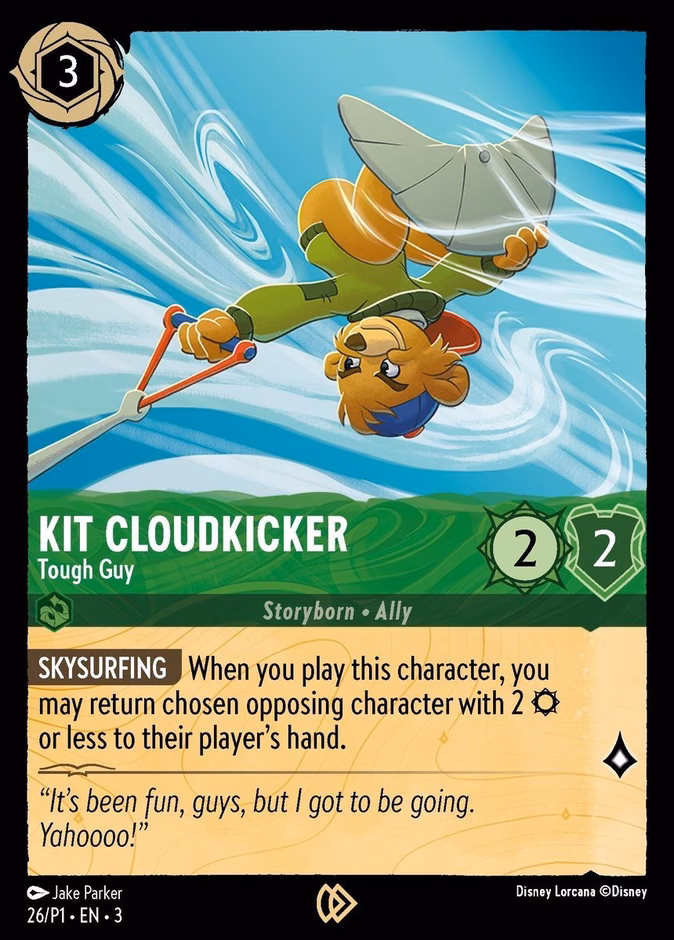 Kit Cloudkicker — Tough Guy 26