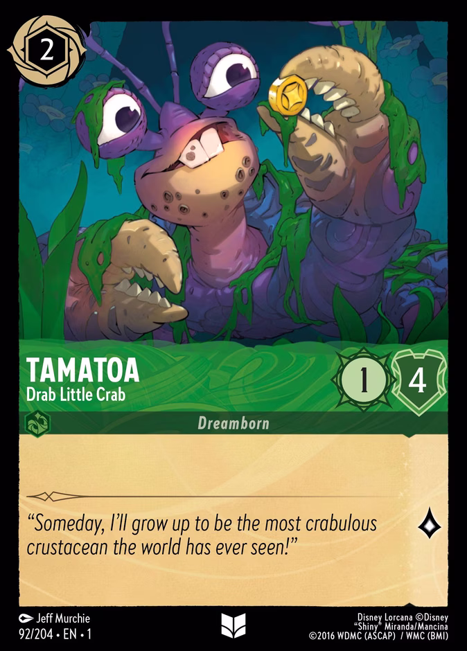 Tamatoa — Drab Little Crab 92