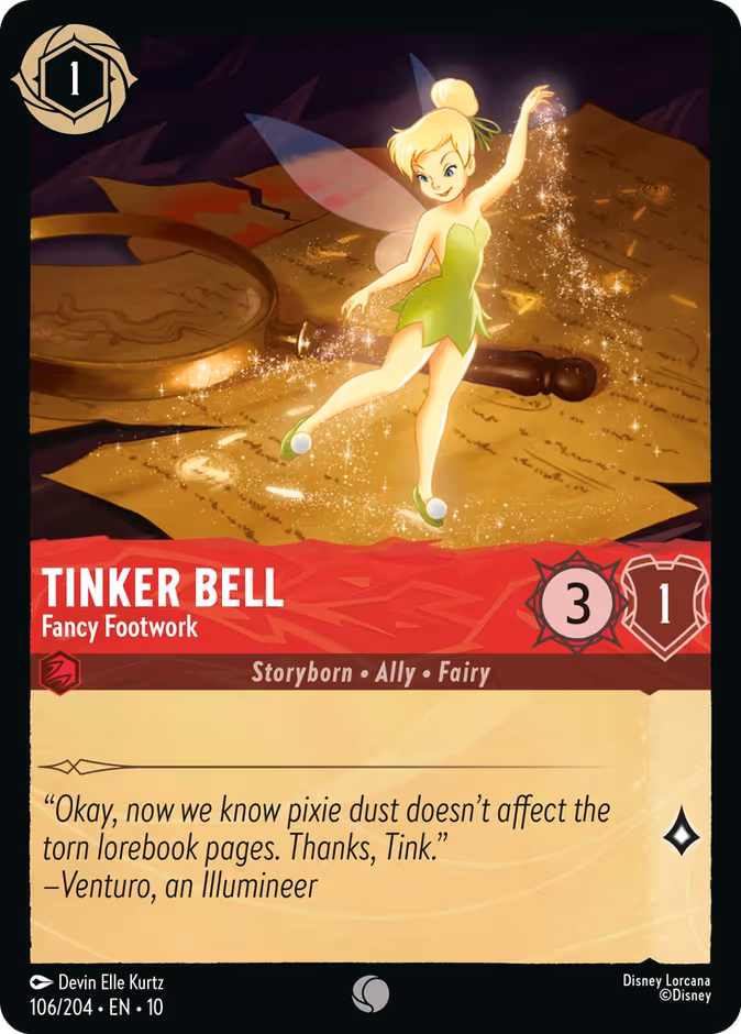 Tinker Bell — Fancy Footwork 106