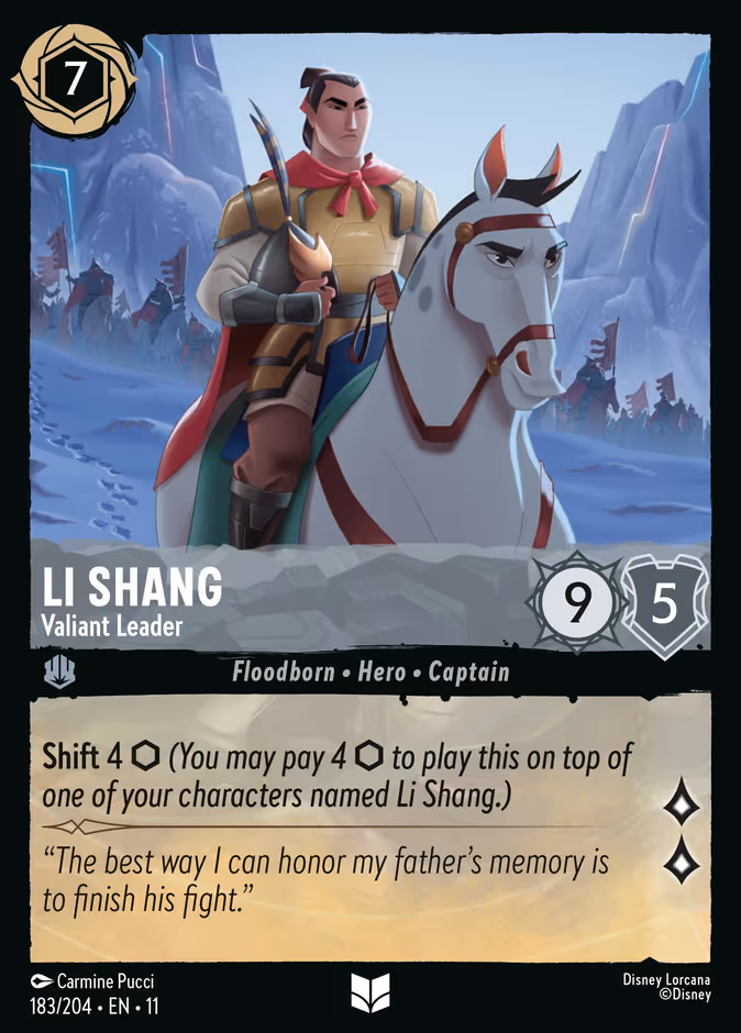 Li Shang — Valiant Leader 183