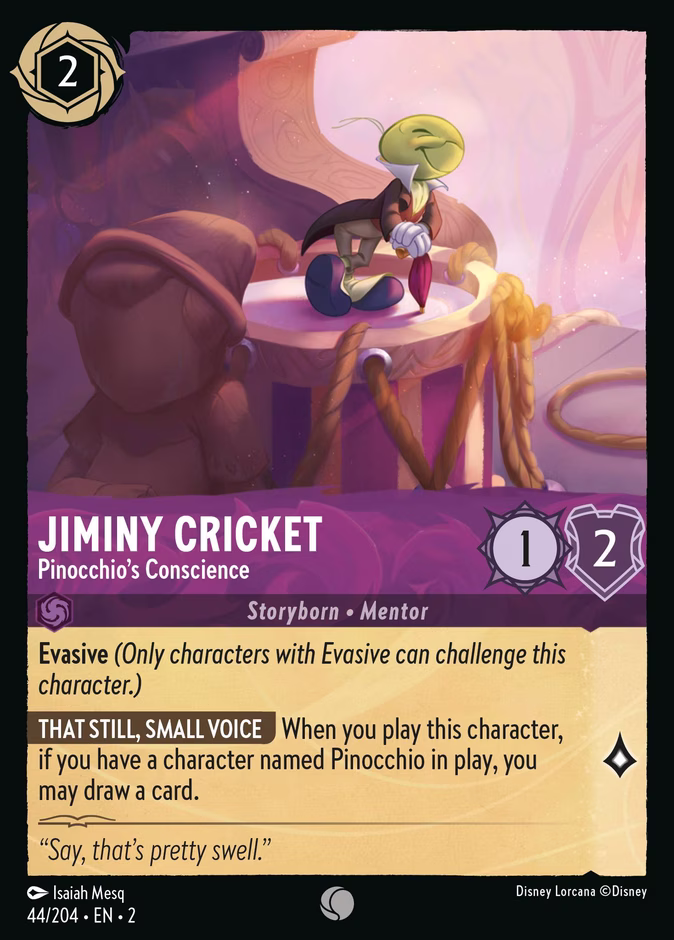 Jiminy Cricket — Pinocchio's Conscience 44