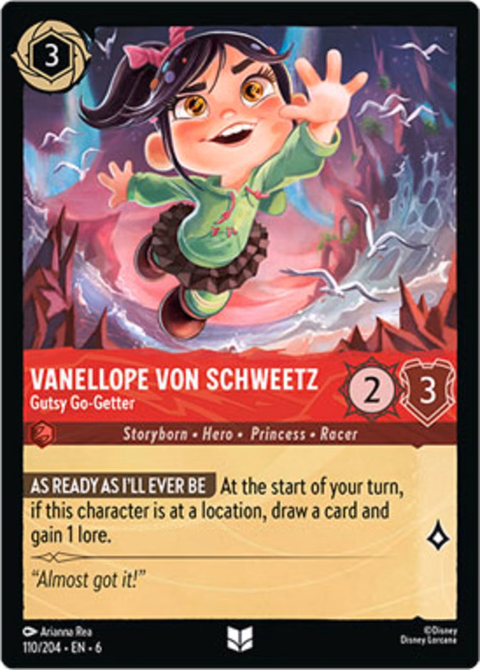 Vanellope Von Schweetz — Gutsy Go-Getter 110