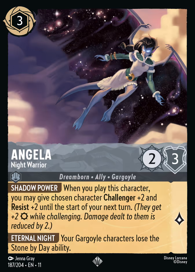 Angela — Night Warrior 187