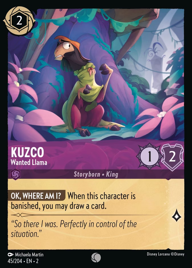 Kuzco — Wanted Llama 45