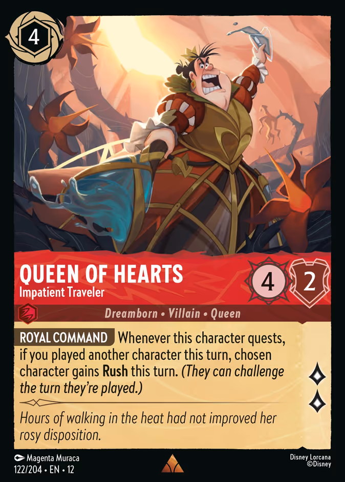 Queen of Hearts — Impatient Traveler 122