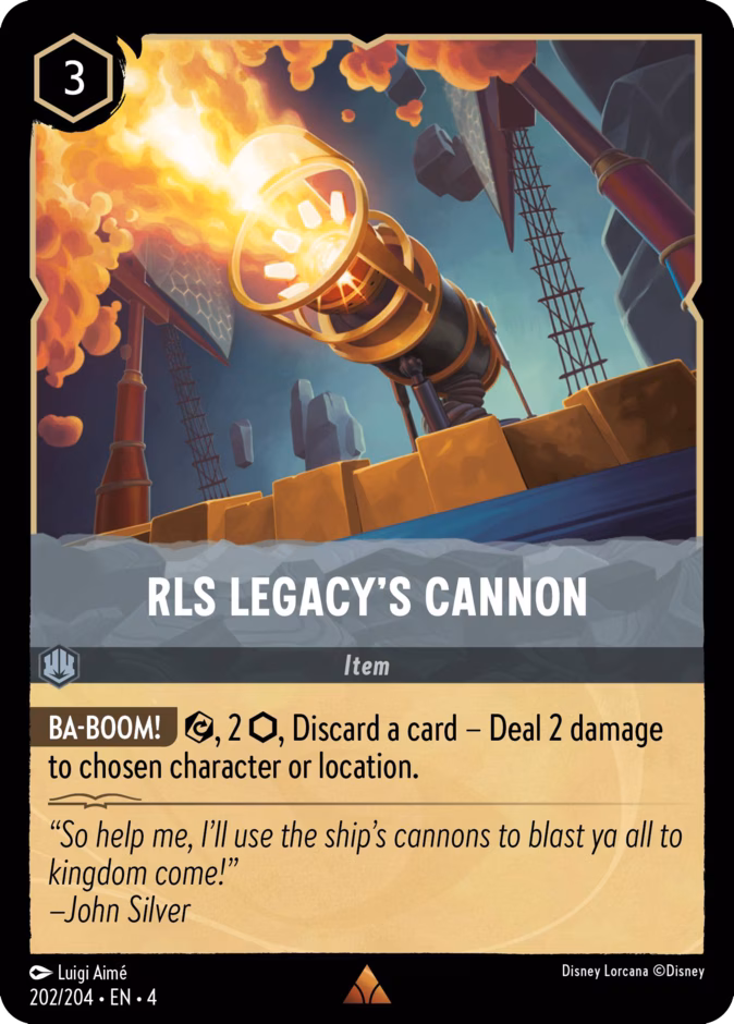 RLS Legacy's Cannon 202