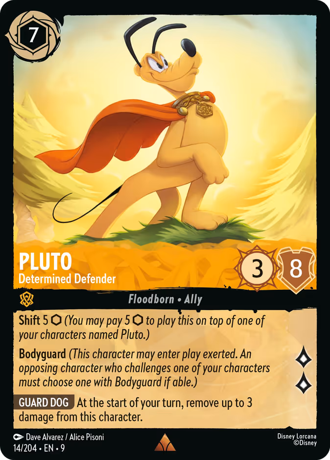 Pluto — Determined Defender 14