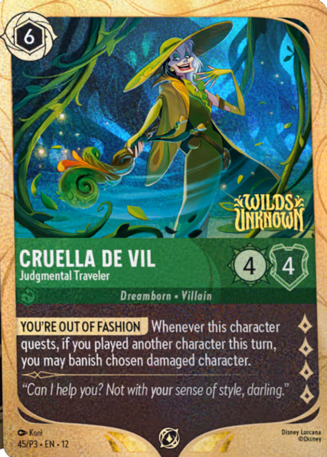 Cruella De Vil — Judgmental Traveler 45
