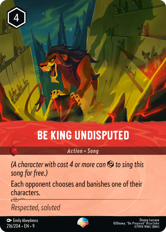 Be King Undisputed 216