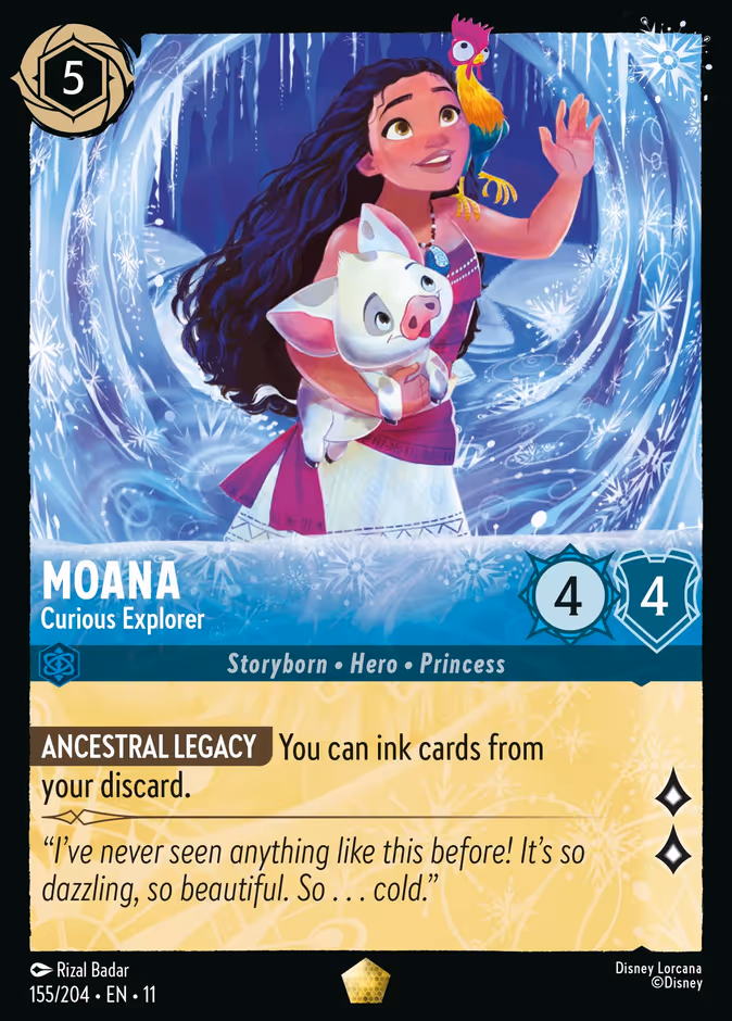 Moana — Curious Explorer 155