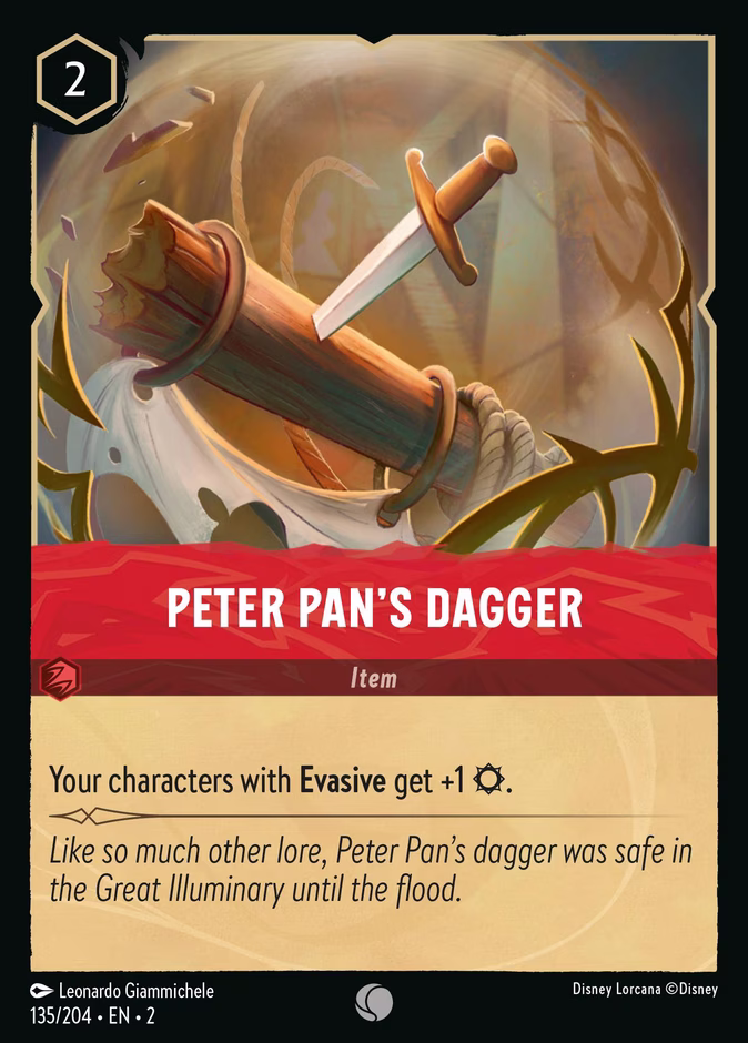 Peter Pan's Dagger 135