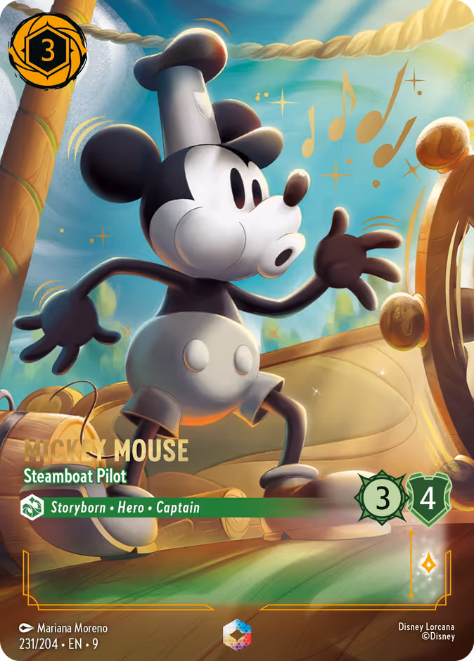 Mickey Mouse — Steamboat Pilot 231