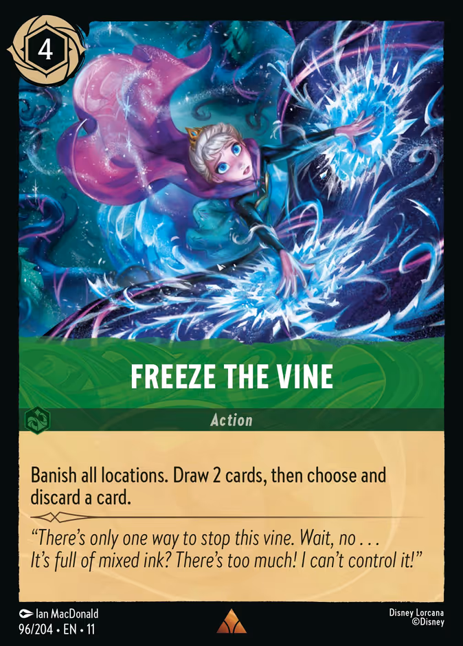 Freeze the Vine 96